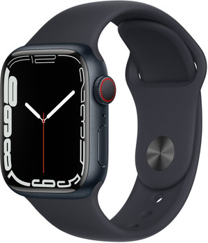 Apple Watch Series7 (GPS, 41mm) - Midnight Aluminium Case with  