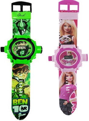Projector Barbie Watch Flipkart Firstep COMBO BEN 10 AND CHOTA