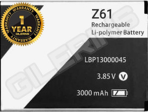 Lava Mobile Battery Lbp13000045 Lava Z61 Battery 4000mah Price