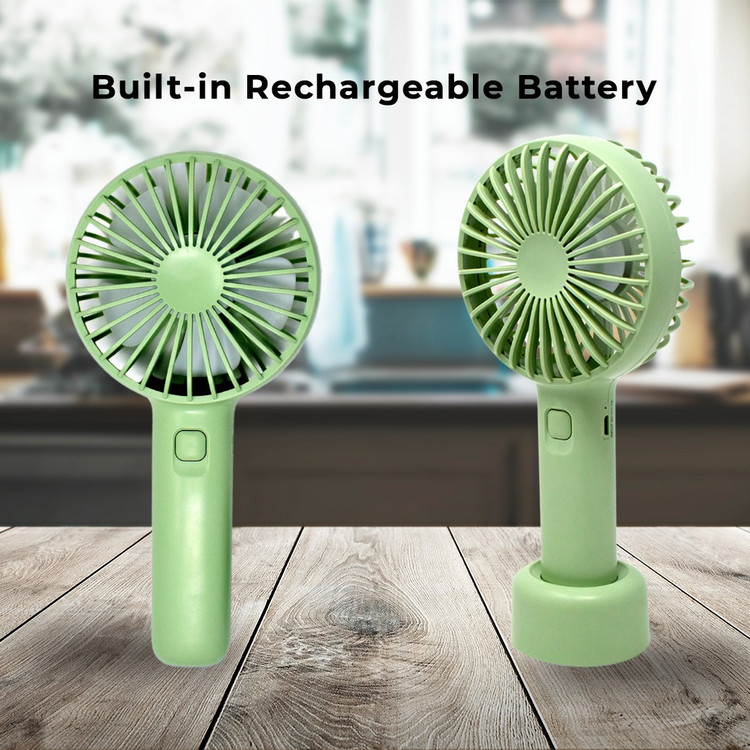 table fan with rechargeable battery