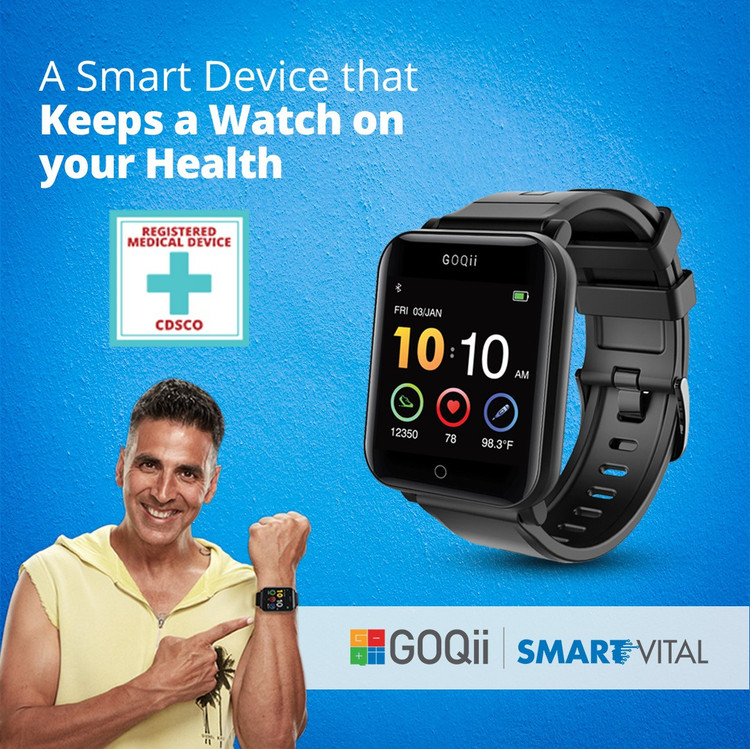 Price Goqii Smart Watch Fitness Tracker Goqii Smart Watch Flipkart