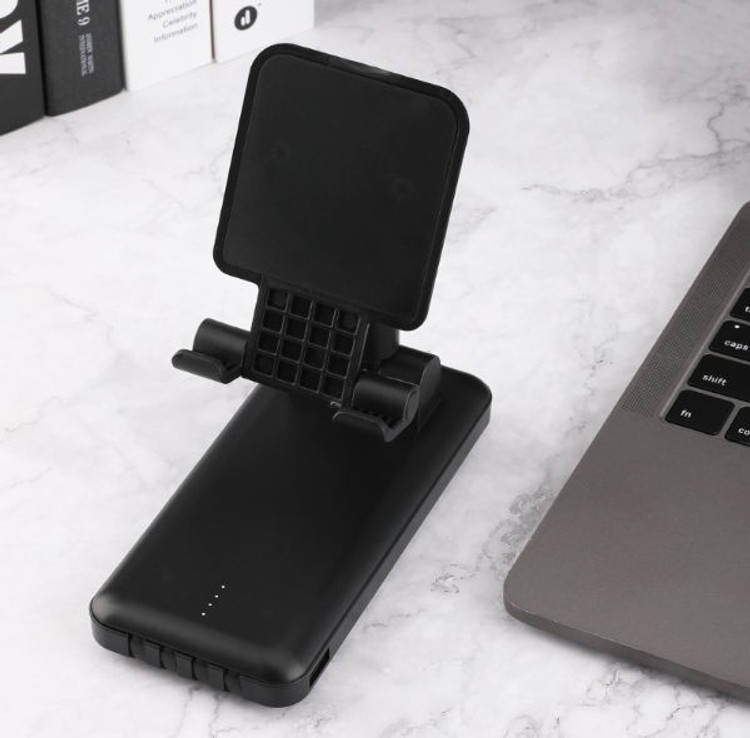 power bank with phone holder