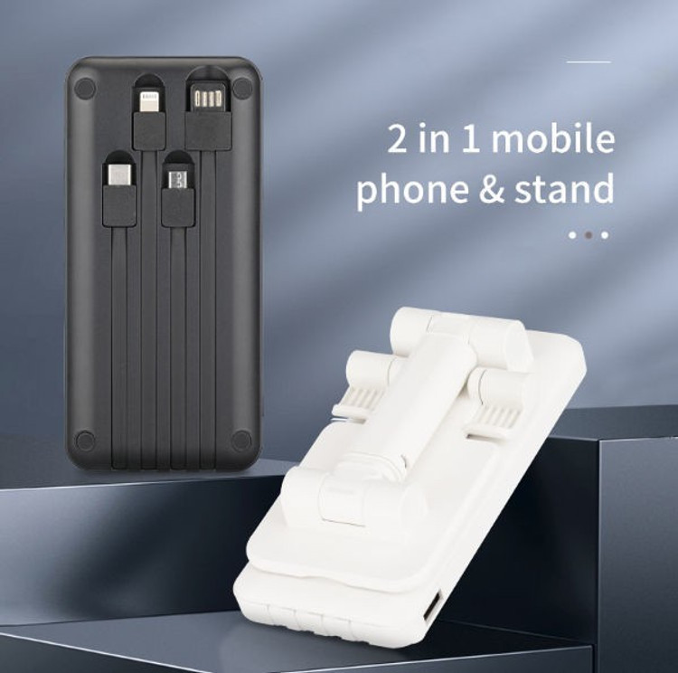 power bank and mobile holder