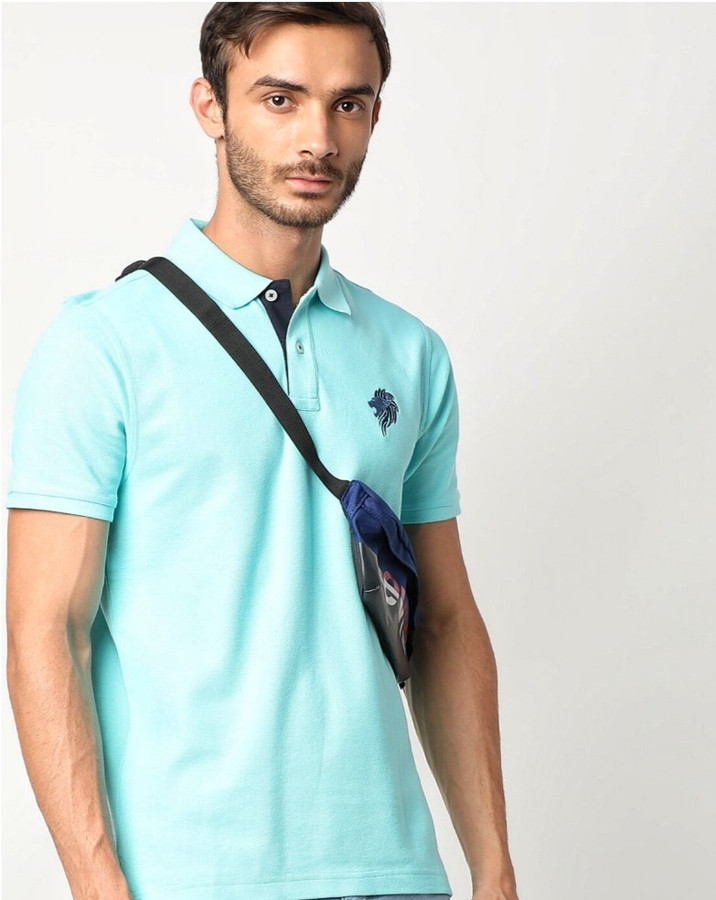 Netplay Solid Men Polo Neck Light Blue T-Shirt - Buy Netplay Solid Men Polo  Neck Light Blue T-Shirt Online at Best Prices in India | Flipkart.com