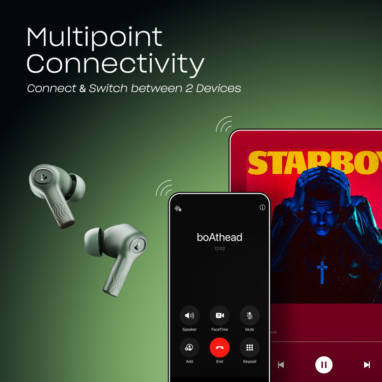 Bluetooth Multipoint Wireless Headphones Connect To Multiple