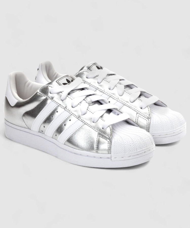 ADIDAS Superstar 2 Ef W Sneakers For Women - Buy Metal Silver, White, Black  Color ADIDAS Superstar 2 Ef W Sneakers For Women Online at Best Price -  Shop Online for Footwears