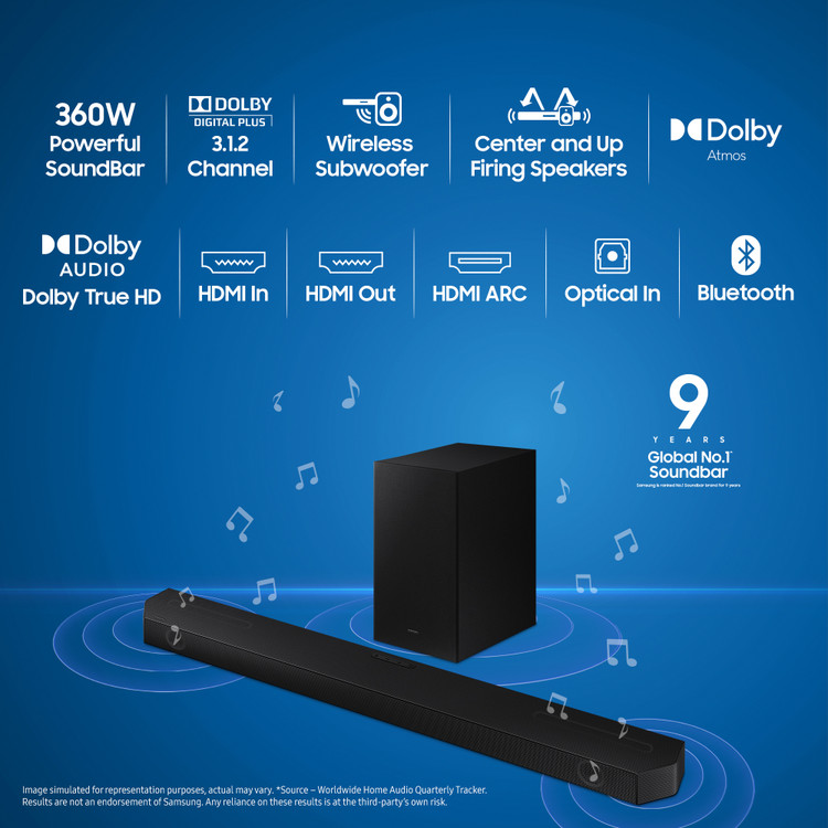 Speaker Kit Samsung K450 Rear Speakers Promo SOUNDBAR SPEAKER