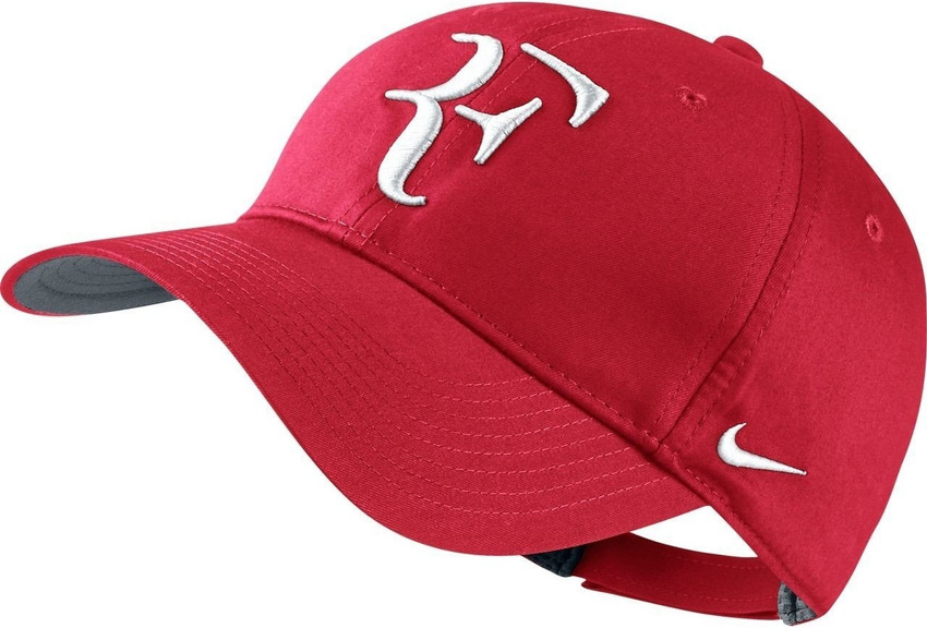 NIKE Roger Federer Solid Visor Cap Cap - Buy Red NIKE Roger