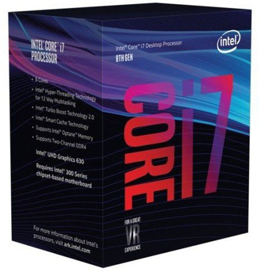 Intel 8 gen core i7 - 8700/ 3.2 Ghz /12MB cache memory- ORIGINAL  