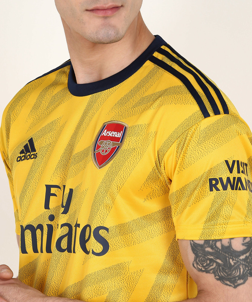 arsenal adidas kit yellow