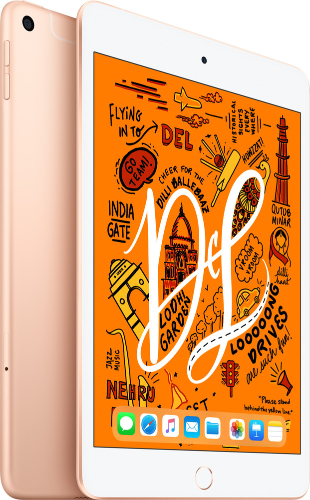 Apple ipad Mini (2019) 64 GB ROM 7.9 inch with 4G (Gold) Price in  