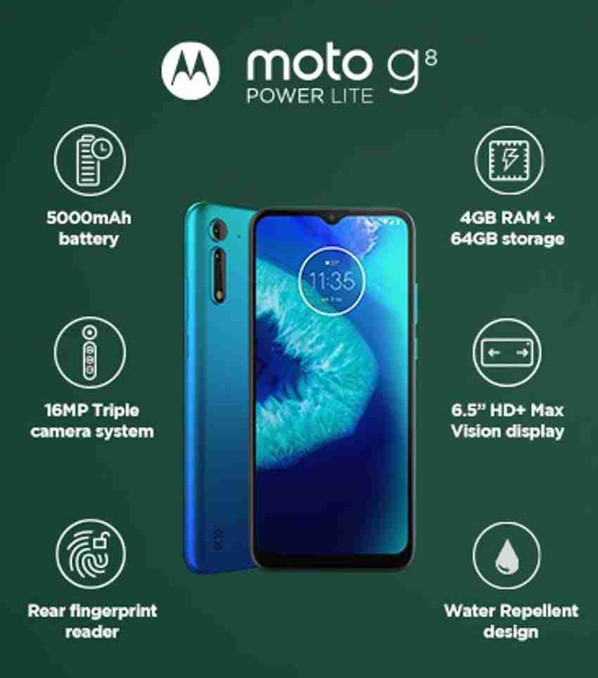 MOTOROLA G8 Power Lite ( 64 GB Storage, 4 GB RAM ) Online at