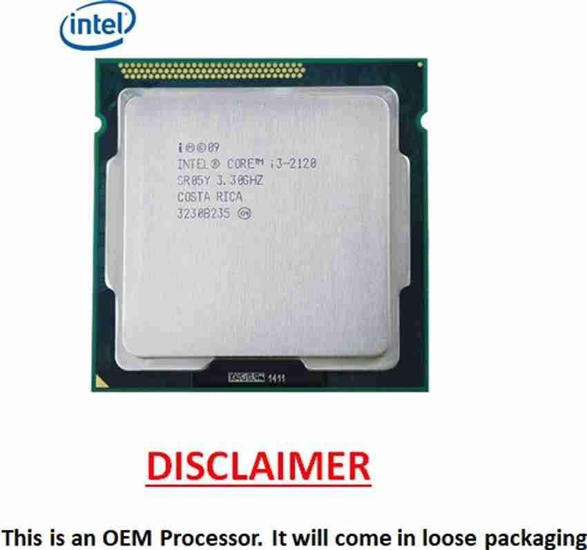 Intel Core i3-2120 3.3 GHz LGA 1155 Socket 2 Cores 4 Threads
