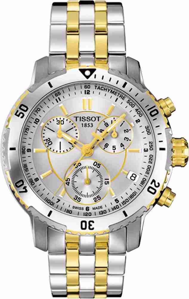 Amazon.co.jp: TISSOT PRS 200 クロノグラフ メンズウォッチ