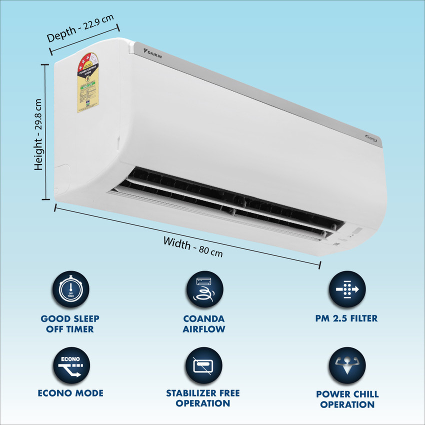 daikin 0.5 ton ac