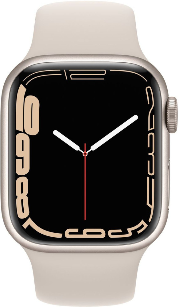 Apple Watch Series7(GPS+Cellular, 41mm) Starlight Aluminium Case 