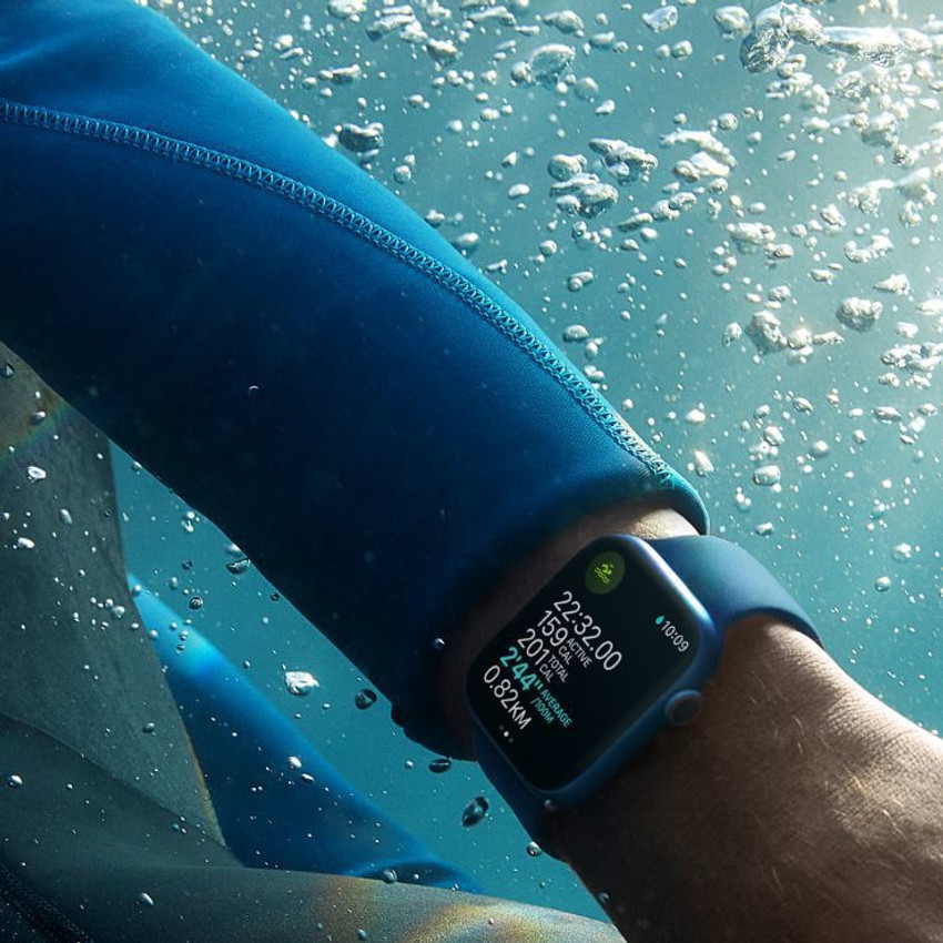 Apple Watch - Apple Watch 7 ブルーアルミニウム 41mm セルラー Apple Watch 7 ブルーアルミニウム 41mm セルラー
