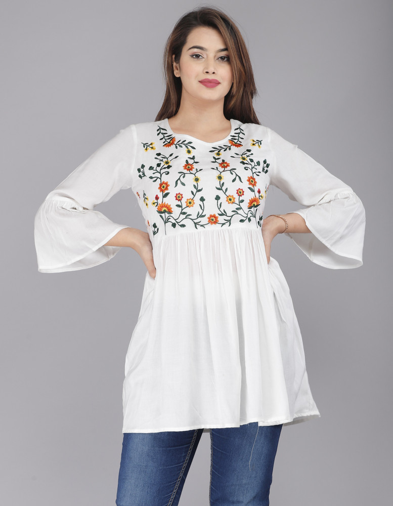 Discount ladies tops for jeans online shopping flipkart Free Shipping