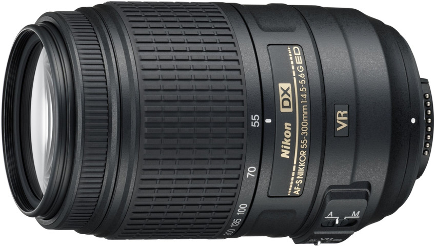 NIKON AF-S DX NIKKOR 55 - 300 mm f/4.5-5.6G ED VR Telephoto Zoom 