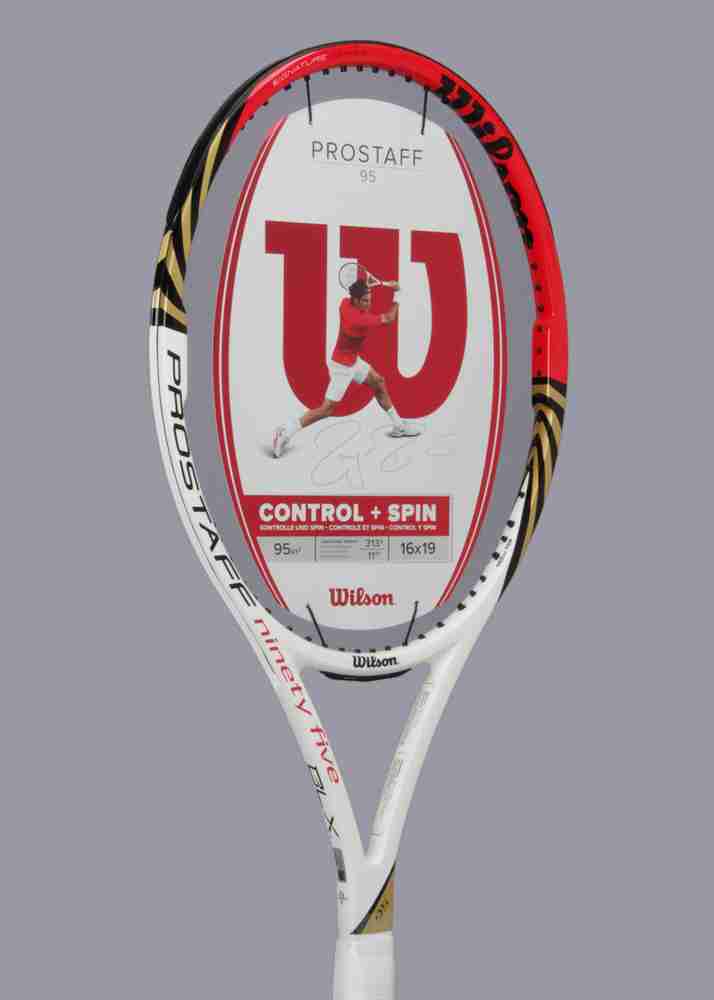 WILSON BLX Six One Pro Staff 95 Red, White, Gold, Black