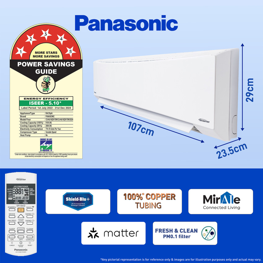 panasonic cs pu18vkq