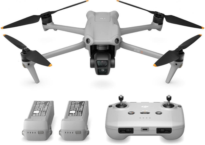 DJI STORE DJI Air 3 Fly More Combo (DJI RC-N2) Drone Price in 