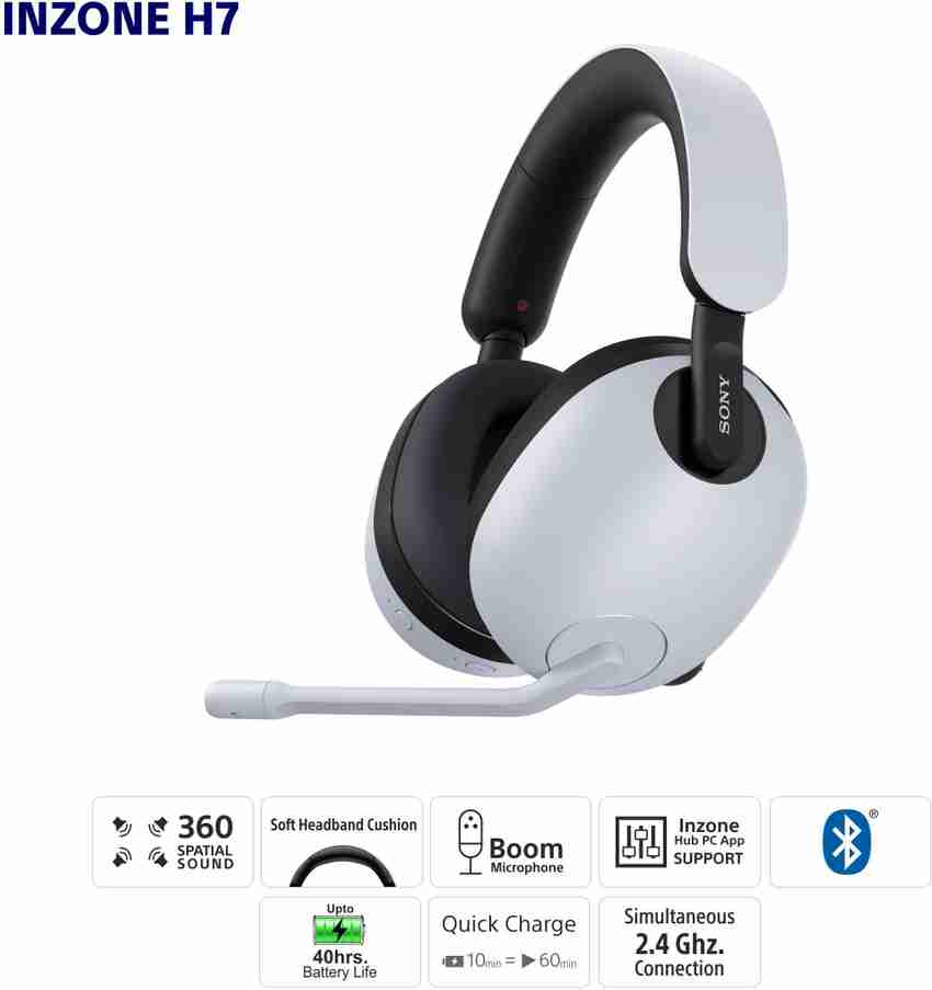 INZONE H7 | Bezprzewodowe słuchawki gamingowe | Sony Poland