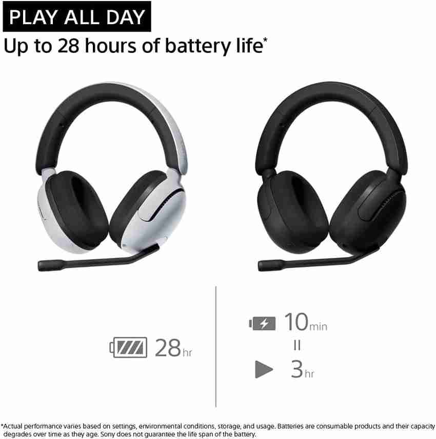 SONY Inzone H5 WH-G500 Wireless, 360 Spatial Sound,Compatible with 