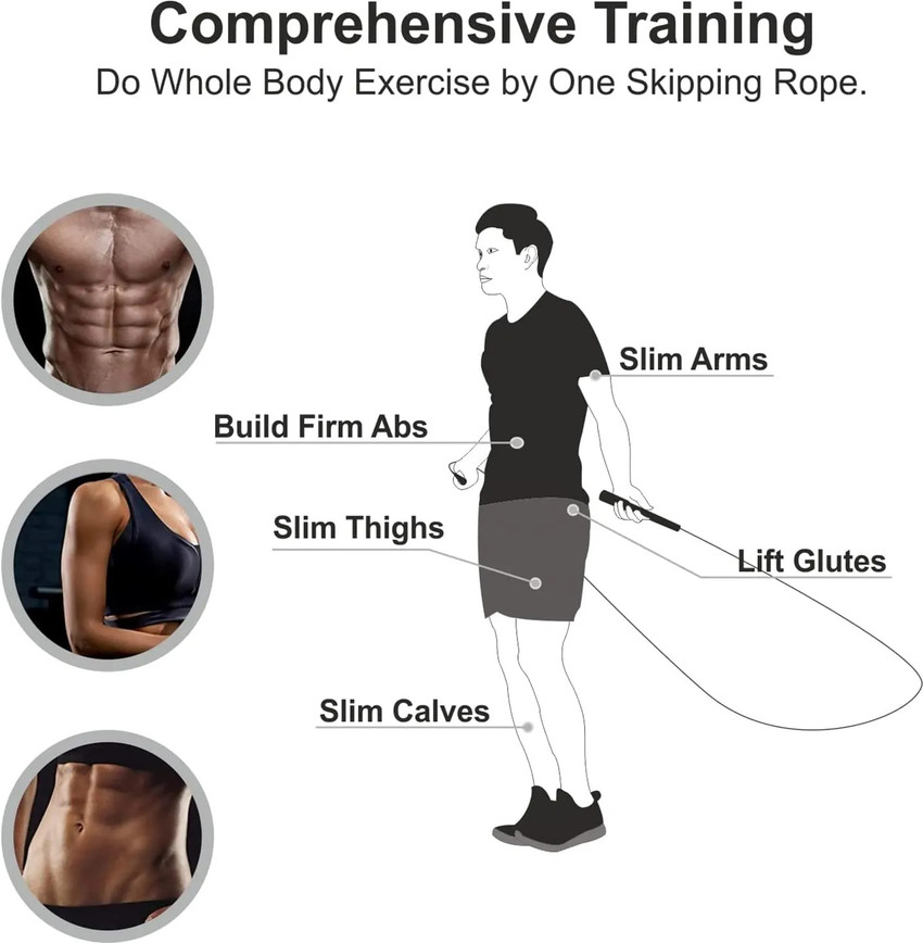 Before And After Jumping Rope Effective Weight Loss Skipping Rope