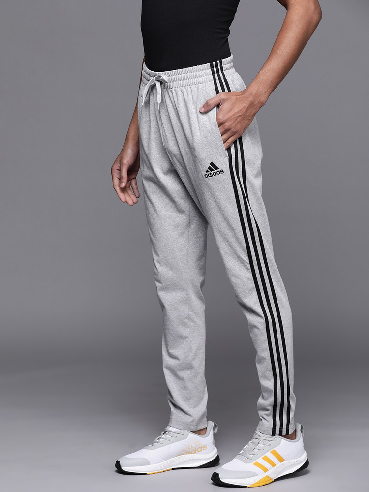 adidas track pants gray